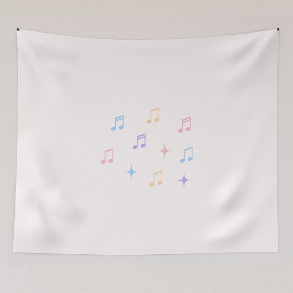 Item preview, Music notes and stars designed and sold by snadesign.
