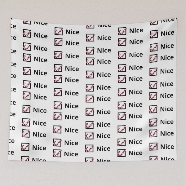 Item preview, Copy of Naughty nice funny Christmas 2023 just nice life designed and sold by CosmicGypsy2000.