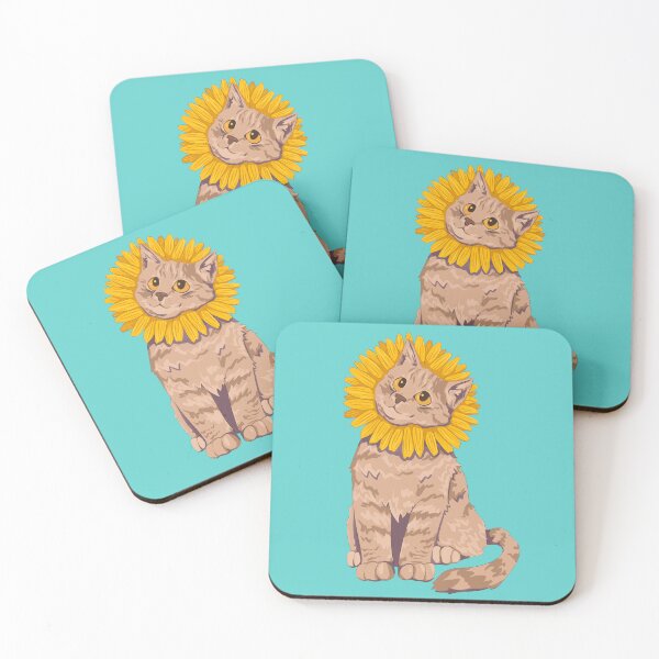 Item preview, Sunflower Kitten designed and sold by weird-sunflower.