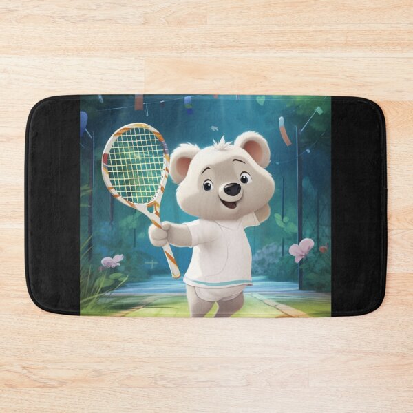 Aperçu de l'œuvre Ours de tennis - Bilbo créée et vendue par Highlandkings.