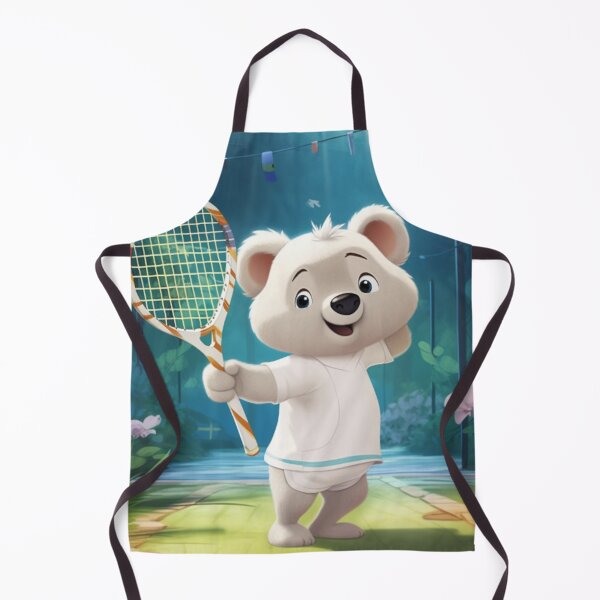Aperçu de l'œuvre Ours de tennis - Bilbo créée et vendue par Highlandkings.