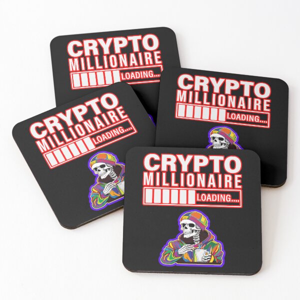 Item preview, Crypto Millionaire Loading Please Wait  designed and sold by WoodburyLake.