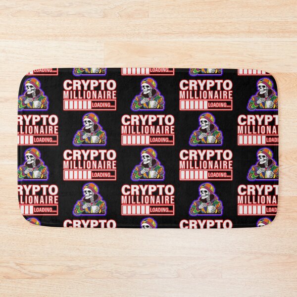 Item preview, Crypto Millionaire Loading Please Wait  designed and sold by WoodburyLake.