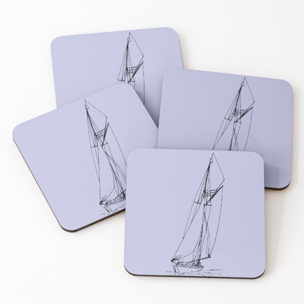 Item preview,  Yacht old Impressionism Sailing vessel Ship boat designed and sold by Tilyasshop.