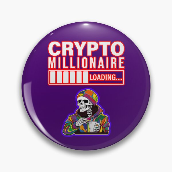 Item preview, Crypto Millionaire Loading Please Wait  designed and sold by WoodburyLake.