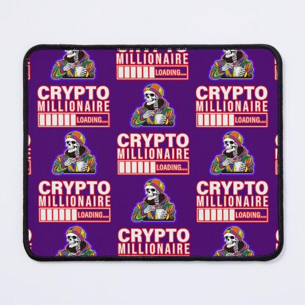 Item preview, Crypto Millionaire Loading Please Wait  designed and sold by WoodburyLake.