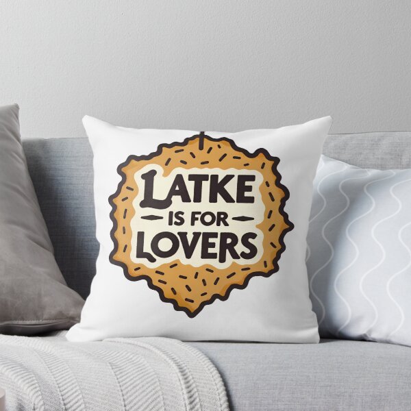 Item preview, Funny Hanukkah - Latke is for Lovers designed and sold by goldentusk.
