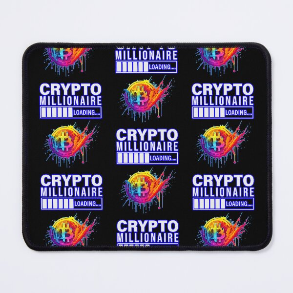Item preview, Crypto Millionaire Loading Please Wait  designed and sold by WoodburyLake.