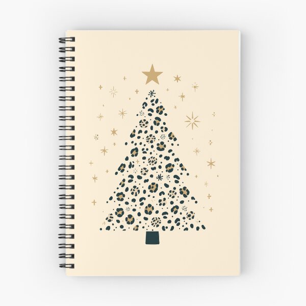 Item preview, Leopard Print Christmas Tree leopard Canvas Wall Art Pattern designed and sold by CoffeeIsATrip.
