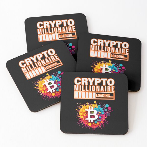 Item preview, Crypto Millionaire Loading Please Wait  designed and sold by WoodburyLake.