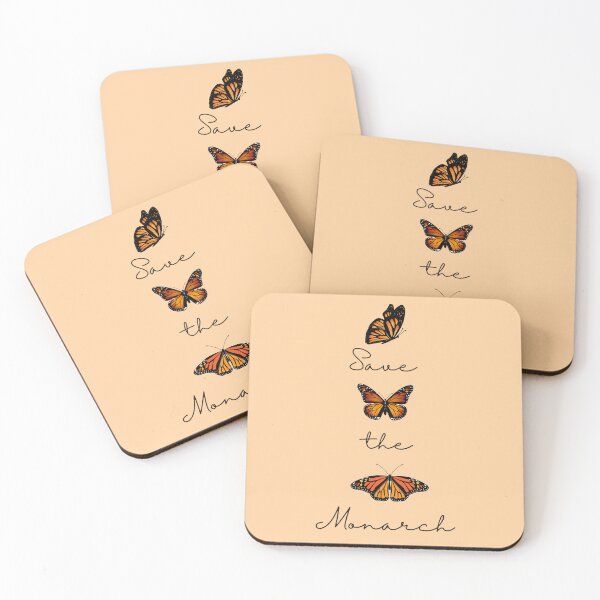 Item preview, Save the Monarchs, Minimalist Monarch Butterflies Design designed and sold by AryaSubramanian.