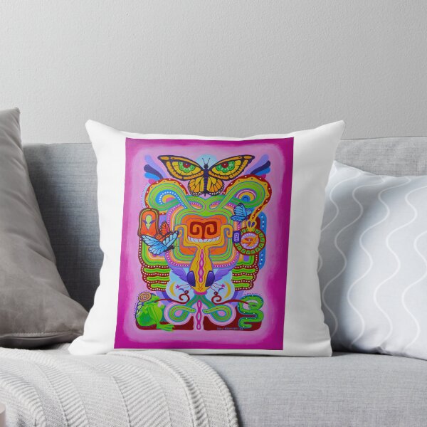 Butterflies Are Free Throw Pillow