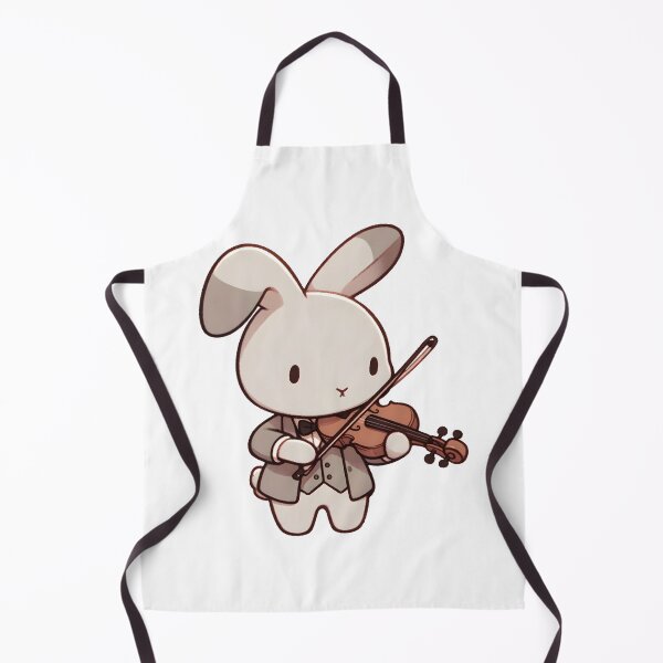 Item preview, Bunny Musician Playing a Sweet Violin Melody designed and sold by UmbrellaStudio1.