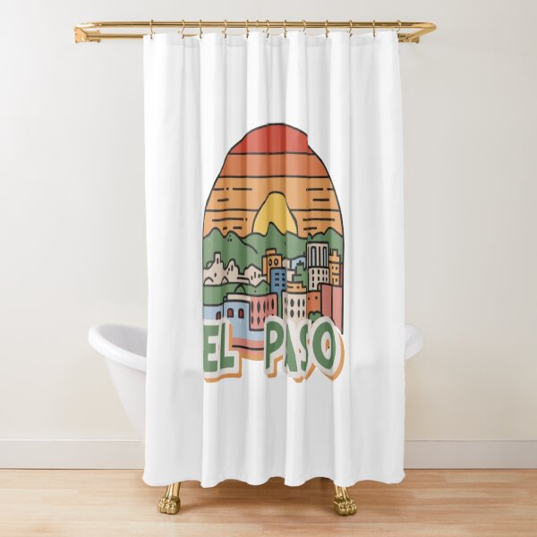 Item preview, El Paso, Texas | City, mountains and sunset designed and sold by CircinusStore.
