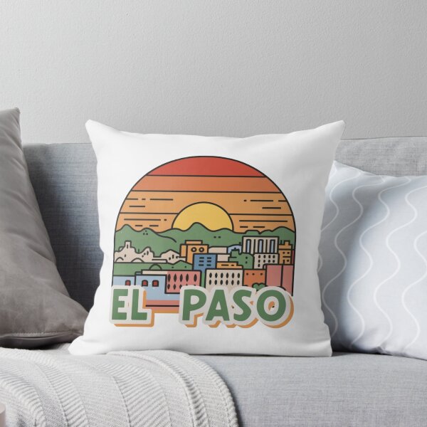 Item preview, El Paso, Texas | City, mountains and sunset designed and sold by CircinusStore.
