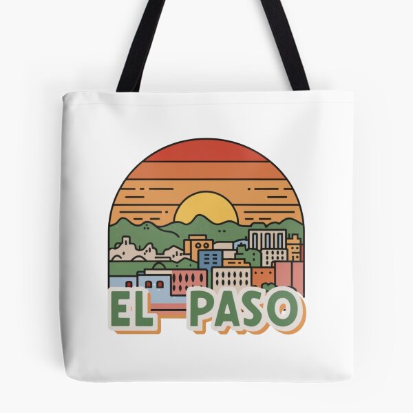 Item preview, El Paso, Texas | City, mountains and sunset designed and sold by CircinusStore.