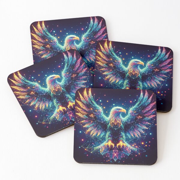 Item preview, Cosmic Neon Eagle Constellation designed and sold by Nick Seidel.