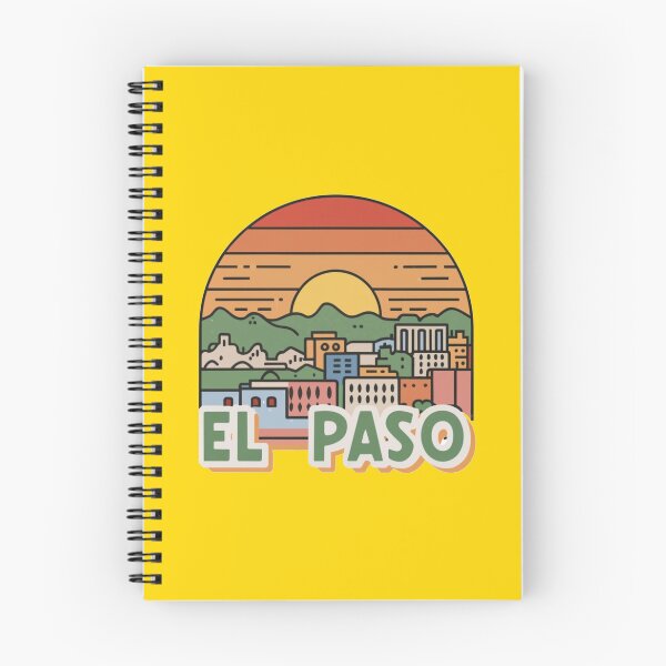 Item preview, El Paso, Texas | City, mountains and sunset designed and sold by CircinusStore.