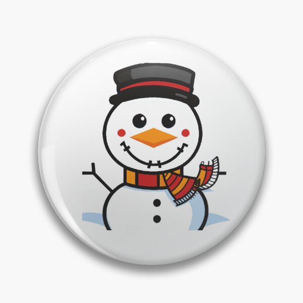 Artikelvorschau, Lächelnder Schneemann entworfen und verkauft von ColorMarketNew.