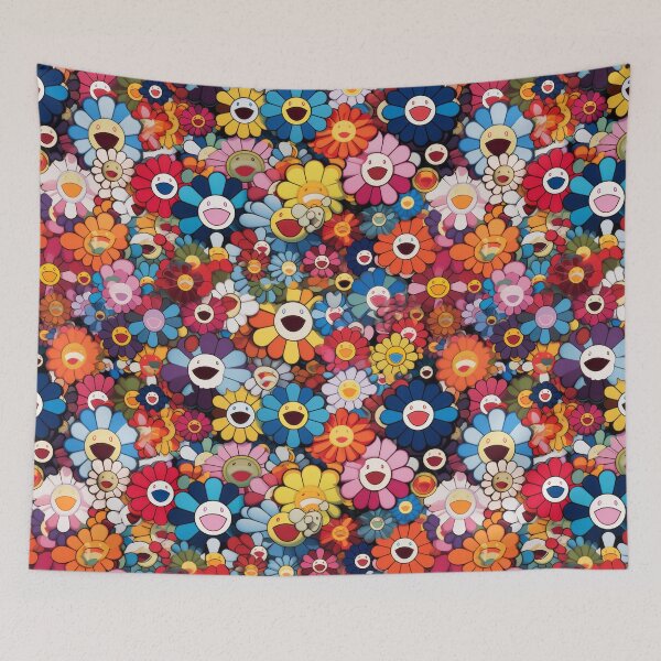 Item preview, Psychedelic Floral Extravaganza designed and sold by kawaiidoodlesuk.