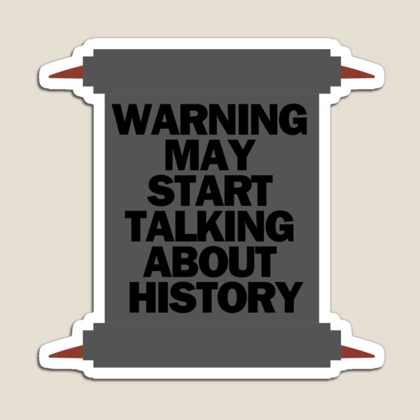 Item preview, La advertencia puede comenzar a hablar de historia. designed and sold by starfoo.