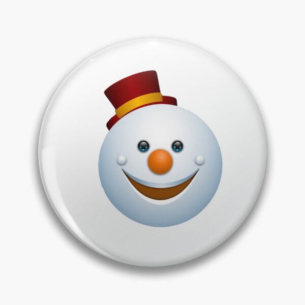 Artikelvorschau, Schneemann-Smiley-Aufkleber entworfen und verkauft von ColorMarketNew.