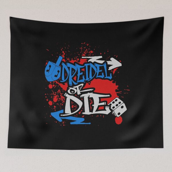 Item preview, Funny Hanukkah - Dreidel or Die designed and sold by goldentusk.