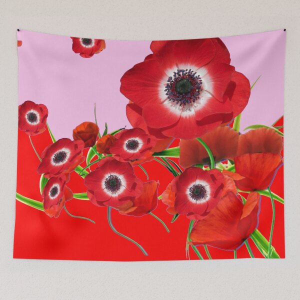 Item preview,  RED TIDE OF RED SPRING ANEMONE designed and sold by sharlesart.