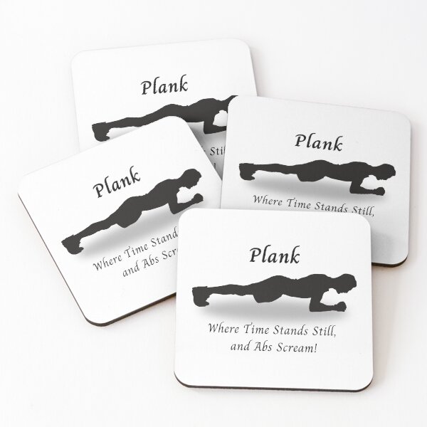 Item preview, Planks - when time stands still and abs scream! designed and sold by Tags-Design.