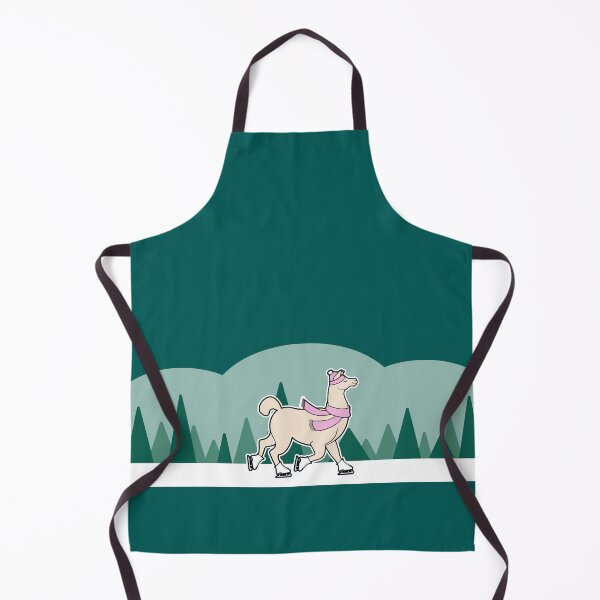 Item preview, Ice Skating Llama designed and sold by llamasonthellam.