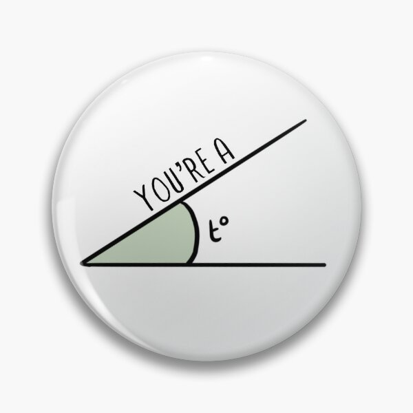 Item preview, Acute T Angle Sticker designed and sold by SunnieSticks.