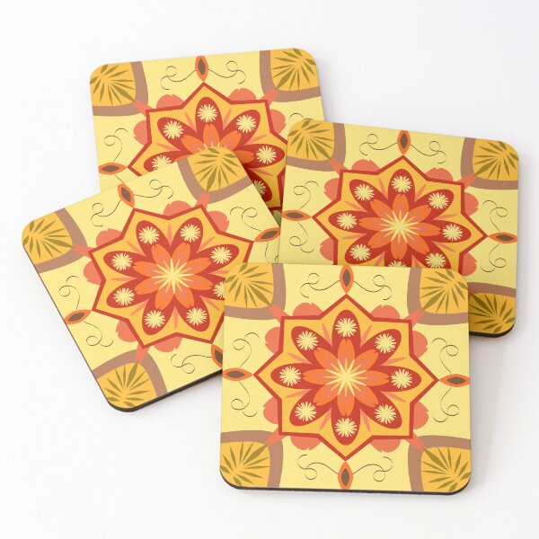 Item preview, Flower Aster sa portugues azulejo designed and sold by katartcreative.