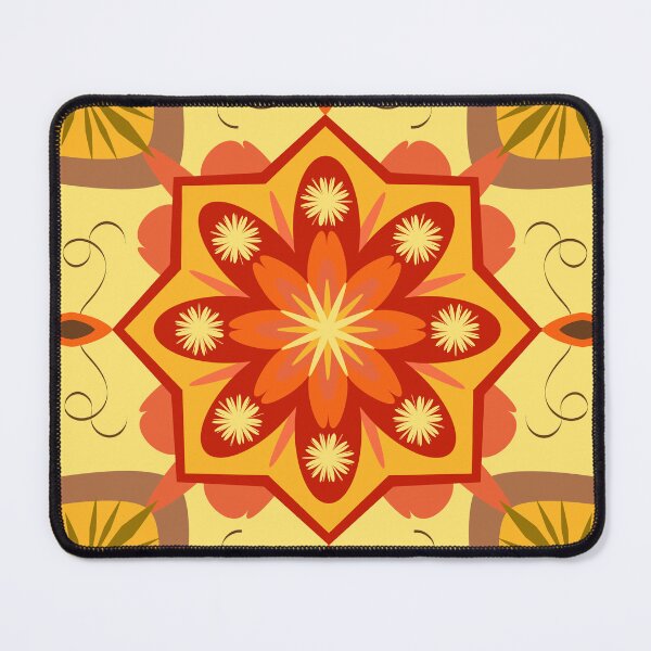 Item preview, Flower Aster sa portugues azulejo designed and sold by katartcreative.