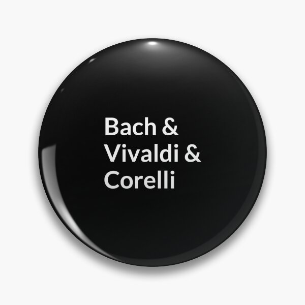Item preview, Baroque composers - Bach, Vivaldi, Corelli designed and sold by Inspirationmotivation.
