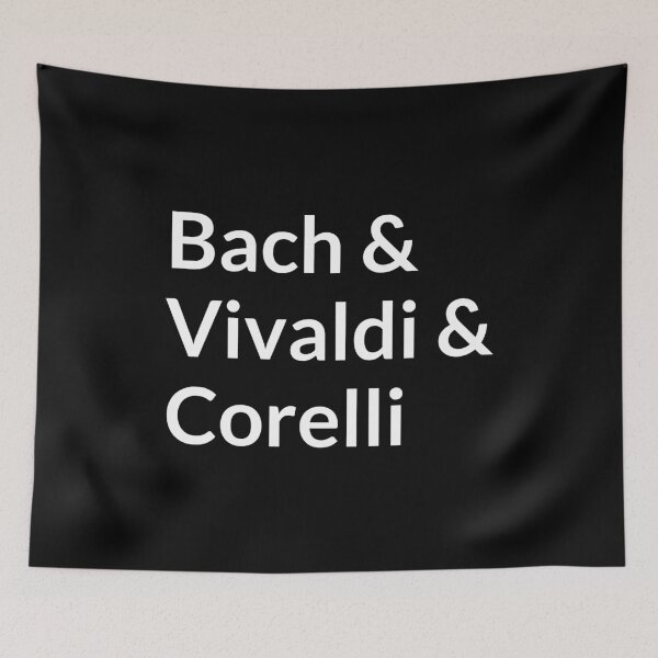 Item preview, Baroque composers - Bach, Vivaldi, Corelli designed and sold by Inspirationmotivation.