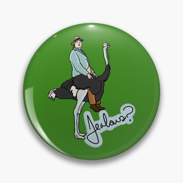 Item preview, Jealous? Man on ostrich  designed and sold by Sparkleweather.