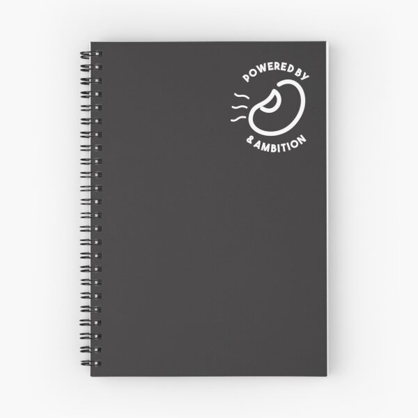Item preview, Powered by beans & ambition (white) designed and sold by Music-matter.