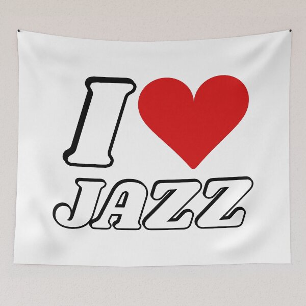 Item preview, I heart jazz - I love jazz music designed and sold by Inspirationmotivation.