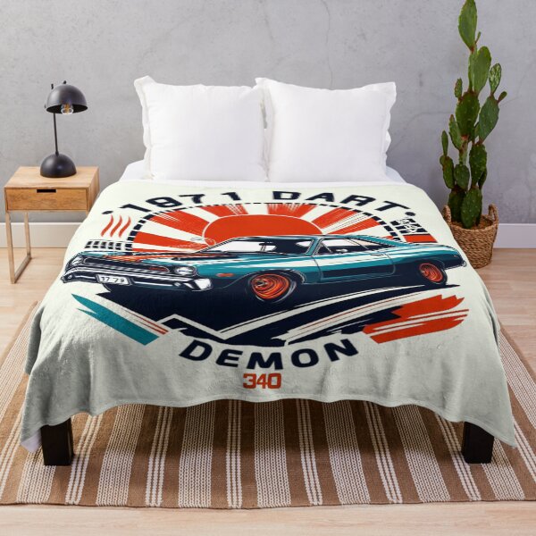 Item preview, 1971 Dart Demon 340 designed and sold by CreepyCornerArt.