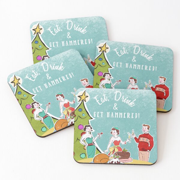 Item preview, Eat, Drink & Get Hammered! designed and sold by MerryMakewell.