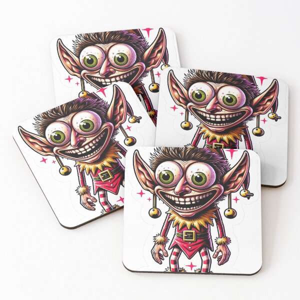 Item preview, Goofy Christmas Elf designed and sold by psychcyberpunk.