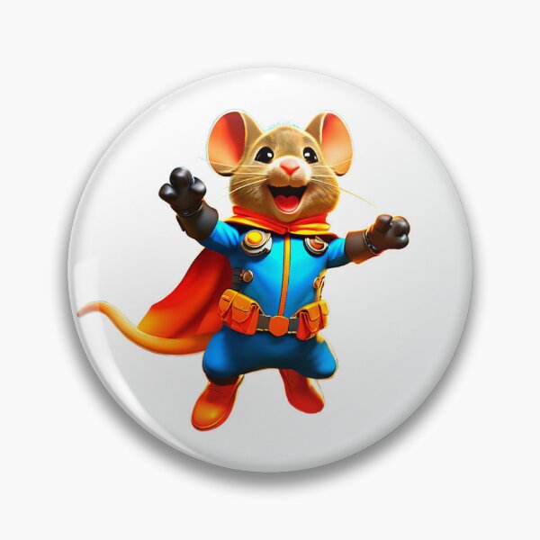 Aperçu de l'œuvre super souris super héros créée et vendue par Metaverse8.