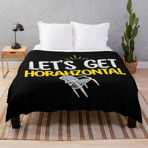 Item preview, Funny Hanukkah Horah - Let's get Horahzontal  designed and sold by goldentusk.