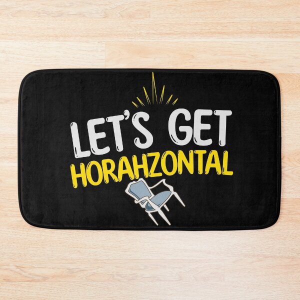 Item preview, Funny Hanukkah Horah - Let's get Horahzontal  designed and sold by goldentusk.