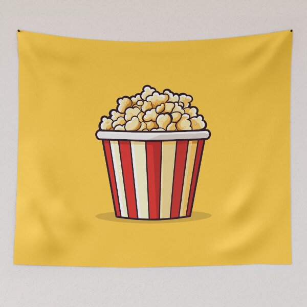 Artikelvorschau, Popcorn-Eimer-Vektorgrafiken entworfen und verkauft von MadSwellDesigns.