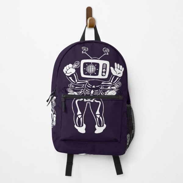 Item preview, TV Head Skeleton Stamp Design White designed and sold by Jack'o Bee.