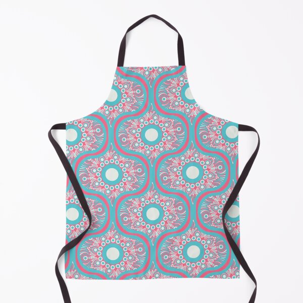 Item preview, Sunset on Sea Anemone Dot Mandala Ogee designed and sold by Triplicate Limited.