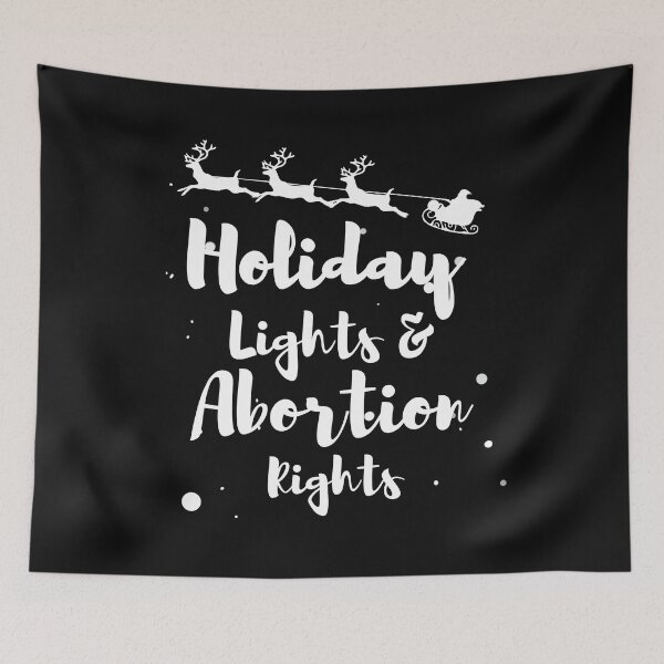 Item preview, Holiday Lights And Abortion Rights designed and sold by VividPrints Store (+7k ⭐⭐⭐⭐⭐).