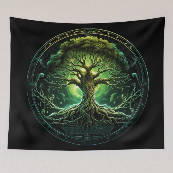 Item preview, Yggdrasil (Tree of Life) designed and sold by RunesRourRoots.