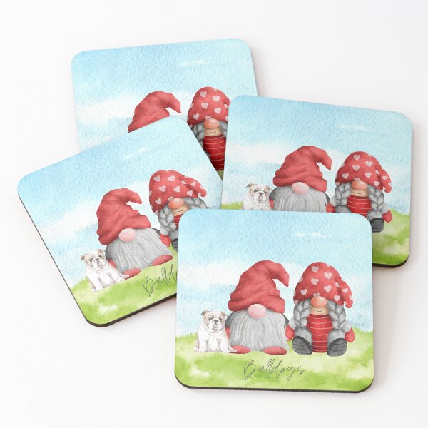 Item preview, Bulldogs Gnomes designed and sold by booterbuilt.